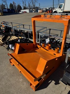 lot 5000 image: Landhonor Skid Steer Auger Lite Attachement Rack  ALP-12-48W