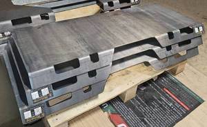 lot 6709 image: QMP3-16-6T - Wolverine - 14 Universal Quick Attach Mount Plate - Unused (Only 1 Plate per Lot)
