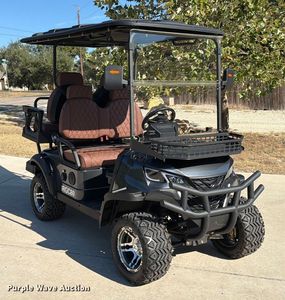 lot 6318 image: 4 Person Luxury Golf Cart&nbsp  Assembly Required - Read before Bidding&nbspIRGC80&nbsp IRanch 2025