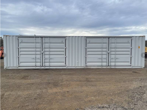 lot 7001 image: 40ft Cube Shipping Container with 2 side doors - Appox 40 x 8 x 96 - CICU7351467