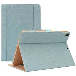 lot 15602 image: Case for iPad Air (3rd Gen) 10.5 2019iPad Pro 10.5 2017, Vintage PU Leather Stand Folio Cover for iPad Air 3iPad Pro 10.5-inch Multiple Viewing Angles with Pencil Holder -Teal - Retail $24