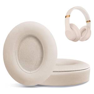 lot 15616 image: Replacement Ear Pads for Beats Studio 2 & Studio 3 Wired & Wireless Headphones, Ear Cushions, Headset Earpads, Ear Cups Cover with Soft Protein Leather-Pink - Retail $10