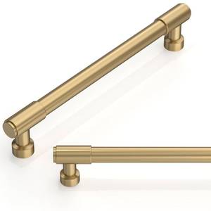 lot 15647 image: 10 Pack Champagne Bronze Cabinet Pulls 6.3 Inch(160mm) Kitchen Cabinet Handles Cabinet Hardware for Drawer Pulls - Retail $46