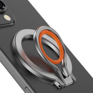 lot 15699 image: Magnetic Phone Grip Holder for MagSafe, Adjustable Finger Ring Loop Grip MagSafe Ring Stand Holder Kickstand Compatible with iPhone 17 Air 16e 16 15 Pro Max 14 13 12 Accessories, Samsung, Google Pixel - Retail $8