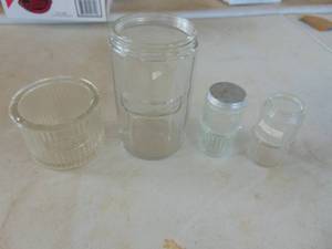 lot 2463 image: Coffee - Salt - and Spice Jars