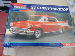 lot 2493 image: Model - 57 Chevrolet