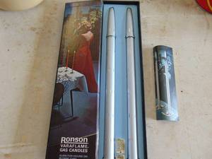 lot 2513 image: Ronson Varaflame - Gas Candles