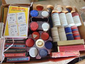lot 2521 image: Poker Cards - Playing Chips and More