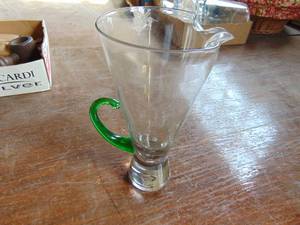 lot 2532 image: Murano Styled Pitcher