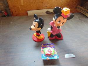 lot 2556 image: Mickey and Minnie - Minnie is a coin bank