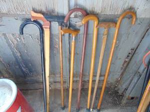 lot 2564 image: Selection of Walking Canes
