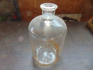 lot 2592 image: Large Apothecary Bottle