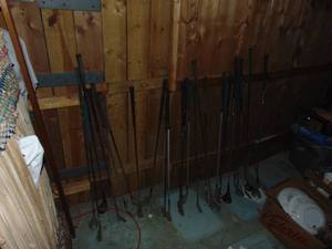 lot 2620 image: Selection of Golf Clubs