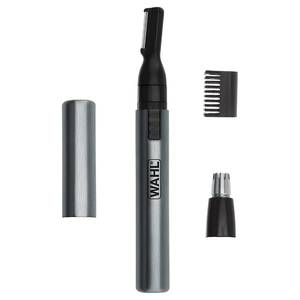 lot 2605 image: Wahl Micro Groomsman Battery Personal Trimmer for Hygienic Grooming with Rinseable, Interchangeable Heads for Eyebrows, Neckline, Nose, Ears, & Other Detailing - 05640-600 - Retail $11