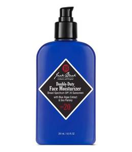 lot 2624 image: Jack Black Double-Duty Face Moisturizer, 8.5 Fl. Oz SPF 20 Sun Protection, Long Lasting Hydrating Skincare, Lightweight Moisturizer, Mens Facial Moisturizer - Retail $50