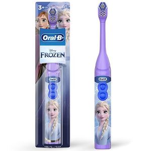lot 2699 image: Oral-B Pro-Health Battery Powered Kids Toothbrush  Disney s Frozen  Soft  Ages 3