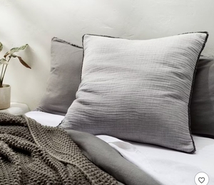 lot 2715 image: Euro 26x26 Textured Decorative Pillow  - Retail $29
