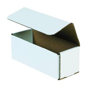 lot 2754 image: AVIDITI White Corrugated Cardboard Small Mailing Boxes, 7L x 2W x 2H, 50-Pack - White Box Crush-Proof Mailers for Shipping, Packaging, Storage, Gifts or Bulk Business Orders - Retail $29