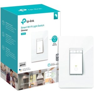lot 2764 image: TP-Link HS220 In-Wall Smart Dimmer  No Hub Required - Retail $23