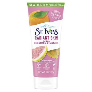 lot 2793 image: St. Ives Radiant Skin Pink Lemon and Mandarin Orange Face Scrub 6 oz&nbsp