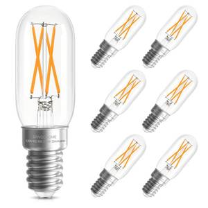 lot 2834 image: GvvooHome E12 Candelabra Bulb Dimmable, 6W, 60 watt Equivalent, Warm White 2700K, Tubular E12 LED Bulb for Chandeliers, Ceiling Fan, 90CRI 600LM, e12 Light Bulbs, 6 Pack - Retail $18