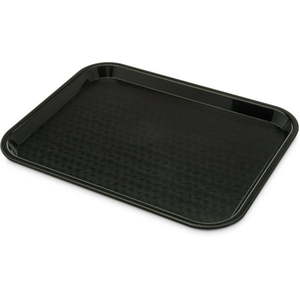 lot 2835 image: Carlisle CT101403 Cafe Standard Cafeteria  Fast Food Tray  10  x 14   Black&nbsp