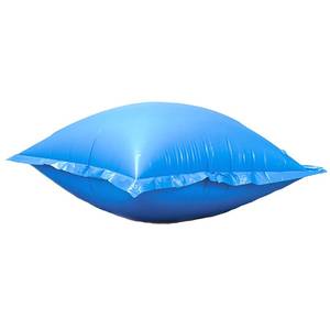 lot 2844 image: SWIMLINE HYDROTOOLS Air Pillow For Above Ground Pools Cover Winterizing  4 x 5 ft Cushion Swimming Pool Closing Winter Kit  Cold Resistant Ice Equalizer Thick Pool Pillows Accessories  1144 ACC44 (has a few spots) - Retail $15