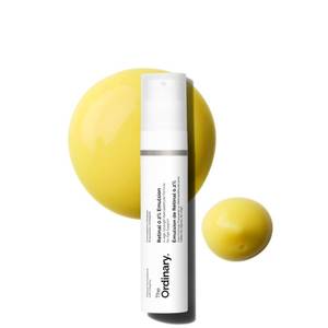 lot 2858 image: The Ordinary Retinal 0.2% Emulsion, High-Strength Retinoid Serum for Advanced Anti-Aging Support, 0.5 Fl Oz (appears half full) - Retail $15