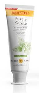 lot 3047 image: Burts Bees Toothpaste, Natural Flavor, Fluoride-Free, Purely White, Zen Peppermint, 4.7 oz&nbsp