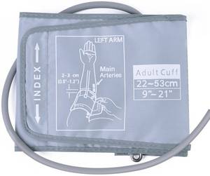 lot 3058 image: AILE Extra Large Blood Pressure Cuff  Universal 9-21 XL Blood Pressure Cuff for Big Arm, Widely Applicable to Automatic Upper Arm Blood Pressure Monitor, Adjustable, Soft, Comfortable - Retail $13