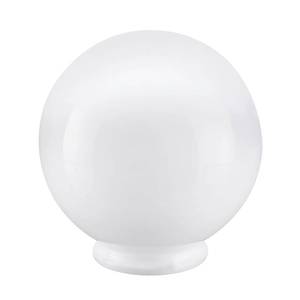 lot 3065 image: Aspen Creative 28001-41, 6 White Acrylic Replacement Lamp Post Globe with 3-18 Neck&nbsp