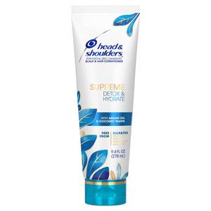lot 3117 image: Head &amp Shoulders Supreme Detox &amp Hydrate Hair &amp Scalp Conditioner, Coconut, 9.4 Fl Oz&nbsp&nbsp