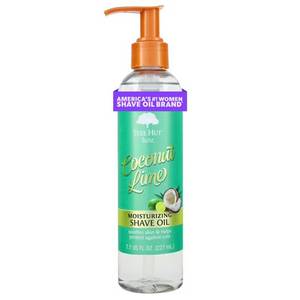 Tree Hut Coconut-Lime Moisturizing Shave Oil, Gel-to-Oil Formula, Ultra Hydrating Barrier for a Close, Smooth Shave, For All Skin Types, 7.7 fl oz (pump is broken-1/4 leaked out)&nbsp;