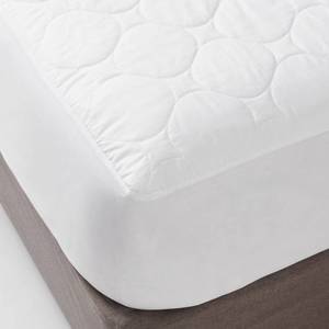 lot 3217 image: Queen Waterproof Quilted Mattress Pad - Room Essentials Microfiber, Fits 15 Depth, OEKO-TEX Certified&nbsp&nbsp