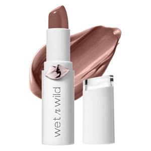 lot 3238 image: wet n wild Mega Last High-Shine Lipstick Lip Color, Infused with Seed Oils For a Nourishing High-Shine, Buildable &amp Blendable Creamy Color, Cruelty-Free &amp Vegan - Clothes Off&nbsp &nbsp &nbsp