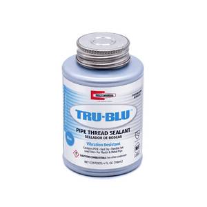 lot 3248 image: RectorSeal Tru-Blu 31631 Pipe Thread Sealant, Fast-Dry, PTFE Enriched, Plumbing, Designed for high Vibration environments and Thermal ExpansionContraction, 14 Pint&nbsp