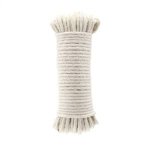 lot 4057 image: Amazon Basics Natural Cotton Braided Rope, All-Purpose, Clothesline, DIY Crafts, Versatile, Indoor &amp Outdoor Use, 316 Inch x 50 Foot (4.5mm x 15m), Off White&nbsp