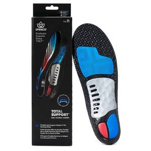lot 4111 image: Spenco Total Support Run Shoe Insole Mens 10-11.5 Womens 11-12.5 - Retail $50