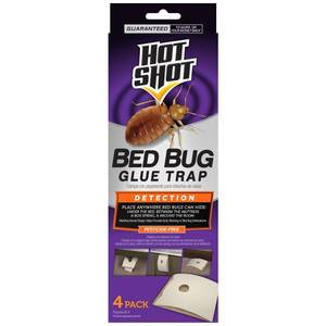 lot 4175 image: Hot Shot Bed Bug Glue Trap 4 ct&nbsp