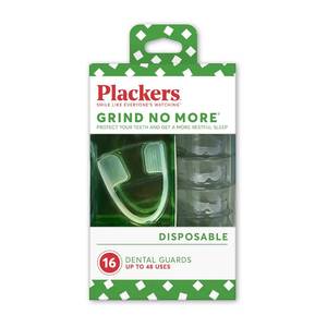 lot 4189 image: Plackers Grind No More Night Guard, Nighttime Protection for Teeth, BPA Free, Sleep Well, Ready to Wear, Disposable, One Size Fits All, 16 Count&nbsp&nbsp