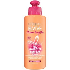 lot 4191 image: LOreal Paris Elvive Dream Lengths No Haircut Cream Leave In Conditioner, 6.8 fl. oz.&nbsp&nbsp
