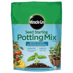 lot 4204 image: Miracle-Gro Seed Starting Potting Mix  8 qt.