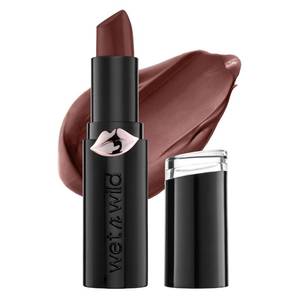 lot 4213 image: wet n wild Mega Last Matte Lip Color, Semi Matte Hyaluronic Acid Infused, Long Lasting Full Coverage for a Nourishing Pout, Cruelty-Free & Vegan - Cinnamon Spice