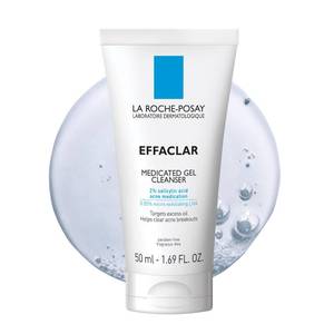 lot 4215 image: La Roche-Posay Effaclar Medicated Gel Cleanser, 2% Salicylic Acid Cleanser  LHA  Glycerin, Foaming Acne Face Wash, Helps Clear &amp Prevent Acne Breakouts, Oil Free, Targets Excess Oil&nbsp&nbsp