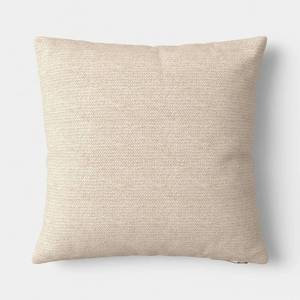 lot 4297 image: Square Chunky Linen Pillow with Exposed Zipper Neutral - Threshold&nbsp&nbsp