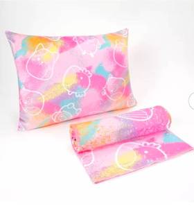 lot 4300 image: SquishPillow Kids Pillow Throw Gift Set Mallow Nights Pink&nbsp&nbsp