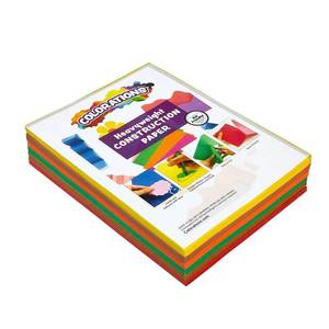 lot 4312 image: Colorations 9 x 12 Mediumweight Fall Colors Construction Paper Pack - 300 Sheets, Arts and Crafts, School Supplies, Drawing, Coloring, Painting, 3D Art Paper&nbsp&nbsp