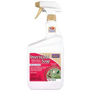 lot 4350 image: Bonide Insecticidal Soap, 32 oz Ready-to-Use Spray Multi-Purpose Insect Control for Organic Gardening Indoor and Outdoor&nbsp&nbsp