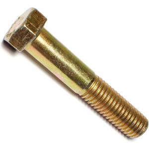 lot 4446 image: Hard-To-Find Fastener Grade 8 Hex Cap Coarse Large Bolts, Bulk Pack, Steel Hex Bolts for Construction, Home Improvement, 916-12 x 3, Pack of 10&nbsp