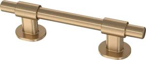 lot 4474 image: Franklin Brass Adjusta-Pull (5-Pack) Adjustable Drawer Pulls  Fits 1-38 to 4 Inch Hole Centers  Champagne Bronze Cabinet Handles  Francisco&nbsp